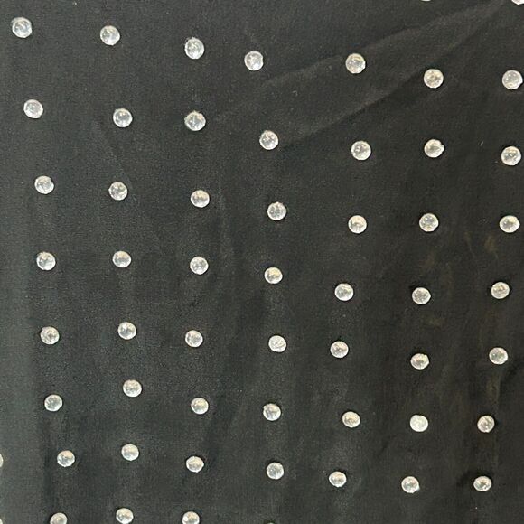 New Susana Monaco Embellished Rhinestone Scoop Back Dress Black Women Small NWOT - Picture 4 of 9